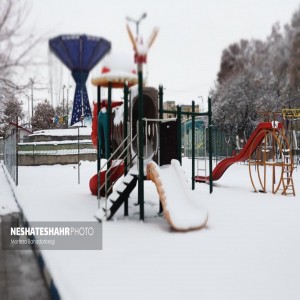 گزارش تصویری از حال و هوای برفی شهر بهار