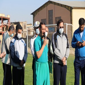 گزارش تصویری از برگزاری ورزش صبحگاهی به مناسبت هفته نیروی انتظامی در استادیوم ورزشی بهار