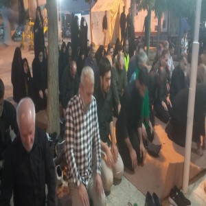 گزارش تصویری از سومین شب استقرار موکب آیت الله بهاری در ورودی شهرستان بهار