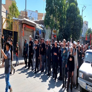 برگزاری مراسم اربعین در بهار