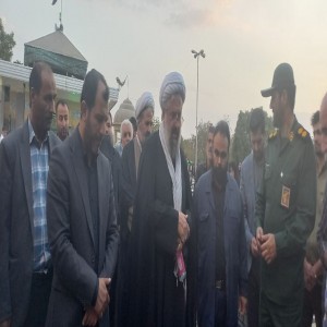 مراسم غبار رویی مزار شهدا به مناسبت آغاز هفته دفاع مقدس