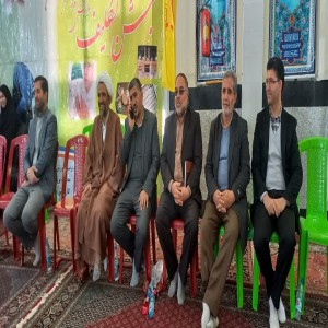مراسم جشن تکلیف ۳۵۰ دانش آموز مکلف در مصلی امام خمینی بهار برگزار شد