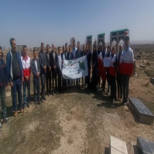 گزارش تصویری از روز درختکاری در شهرستان بهار