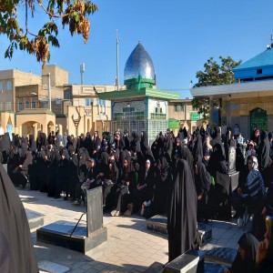 گزارش تصویری از برگزاری سی و هفتمین مراسم تولد شهید مدافع حرم سید میلاد مصطفوی در گلزار شهدای بهار