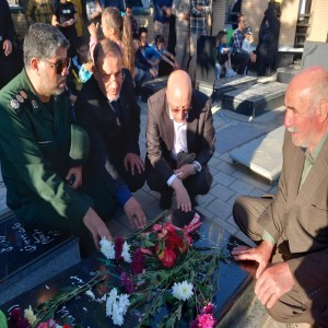 گزارش تصویری از برگزاری سی و هفتمین مراسم تولد شهید مدافع حرم سید میلاد مصطفوی در گلزار شهدای بهار