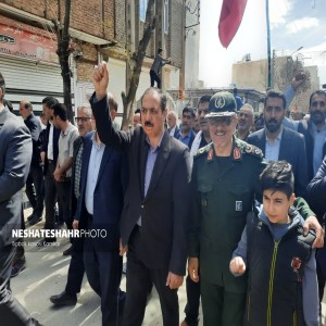 گزارش تصویری از برگزاری راهپیمایی روز جهانی قدس در شهر بهار