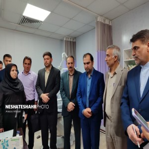 گزارش تصویری از بازدید نماینده مردم بهار و کبودراهنگ، فرماندار شهرستان بهار و دیگر مسئولین از پروژه‌های بهداشتی و درمانی شهرستان بهار
