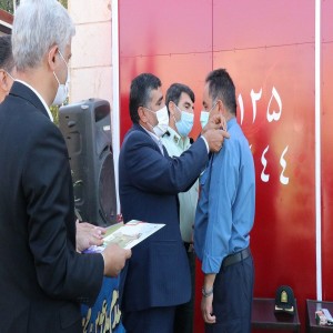 گزارش تصویری از مراسم گرامیداشت روز آتش نشان