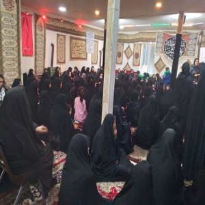 برگزاری مراسم عزاداری شهادت حضرت رقیه(س) در سطح شهر بهار