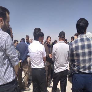 بازدید فرماندار بهار از پروژه های عمرانی روستای حسام آباد