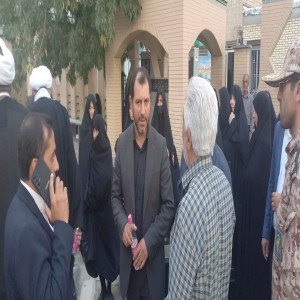 مراسم غبار رویی مزار شهدا به مناسبت آغاز هفته دفاع مقدس