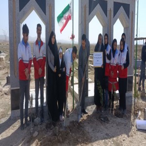 گزارش تصویری از روز درختکاری در شهرستان بهار