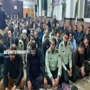 گزارش تصویری از برگزاری مراسم گرامیداشت شهیدان خدمت در راه خدا در مسجد سیدالشهدا واقع در بلوار بسیج