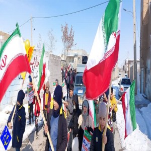 گزارش تصویری از راهپیمایی ۲۲ بهمن ۱۴۰۳ در روستاهای شهرستان بهار