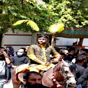 گزارش تصویری از عاشورای ۱۴۰۰ در شهر بهار