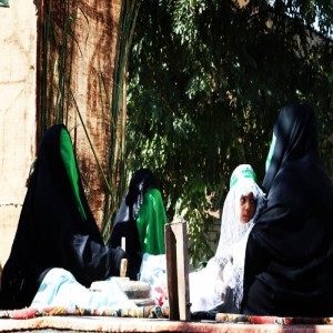 گزارش تصویری از مراسم روز شهادت امام سجاد(ع) در شهر بهار