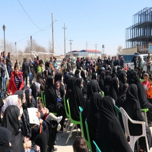 گزارش تصویری از برگزاری جشنواره کوره سیب زمینی در روستای حسام آباد شهرستان بهار