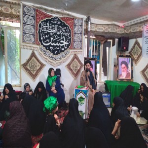 برگزاری مراسم عزاداری شهادت حضرت رقیه(س) در سطح شهر بهار
