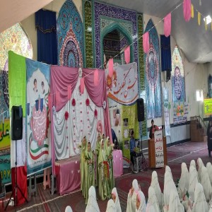 مراسم جشن تکلیف ۳۵۰ دانش آموز مکلف در مصلی امام خمینی بهار برگزار شد