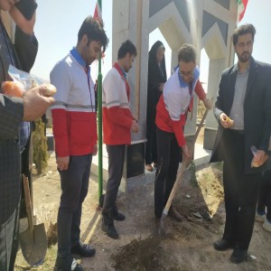 گزارش تصویری از روز درختکاری در شهرستان بهار