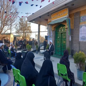 گزارش تصویری از برگزاری مراسم سالگرد رحلت مرحوم آیت الله شیخ محمد بهاری در گلزار شهدای شهر بهار