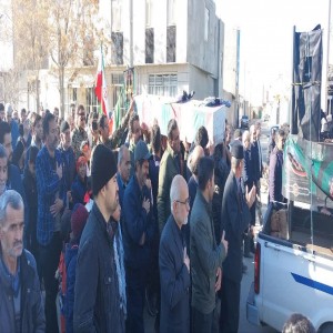 گزارش تصویری از استقبال باشکوه روستاییان دستجردی از شهید گمنام