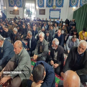 گزارش تصویری از مراسم سالگرد رحلت آیت الله حاج شیخ محمد بهاری(ره) در مسجد النبی شهر بهار