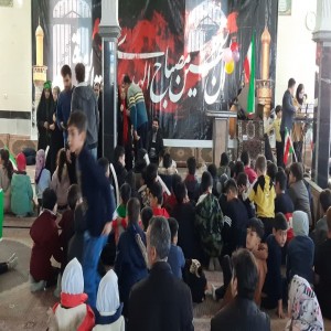 مراسم راهپیمایی یوم الله ۲۲ بهمن در روستای حسام آباد برگزار شد