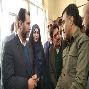 گزارش تصویری از سفر یک روزه معاون رییس جمهور و رییس سازمان حفاظت محیط زیست به شهرستان بهار به منظور بازدید از ۲ طرح صنعتی