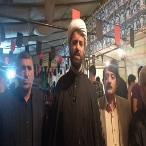 گزارش تصویری از حال و هوای خادمی در موکب آيت الله بهاری(ره) مستقر در ورودی شهر بهار