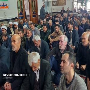 گزارش تصویری از مراسم سالگرد رحلت آیت الله حاج شیخ محمد بهاری(ره) در مسجد النبی شهر بهار