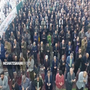 گزارش تصویری از اقامه نماز عید فطر در مصلی شهر بهار