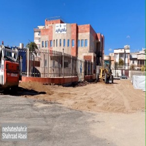 تکمیل محوطه درمانگاه تأمین اجتماعی بهار در مراحل پایانی