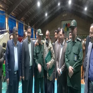 حضور تیم جهادی بسیج جامعه پزشکی استان همدان در سالن ورزشی امیرالمؤمنین (ع) شهر بهار