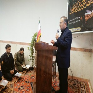 گزارش تصویری از برگزاری محفل انسی با قرآن کریم همراه با ضيافت افطاری در دبیرستان نمونه دولتی حجاب بهار