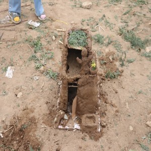 گزارش تصویری از جشنواره سازه های گلی بر پایه خانه های روستایی در حسام آباد