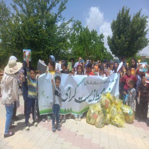 گزارش تصویری از برنامه‌ی سهم خانواده من در محیط زیست