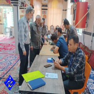 گزارش تصویری از شعبات اخذ رأی شهرستان بهار (قسمت اول)