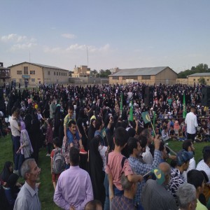 تصاویری از مراسم سرود سلام فرمانده