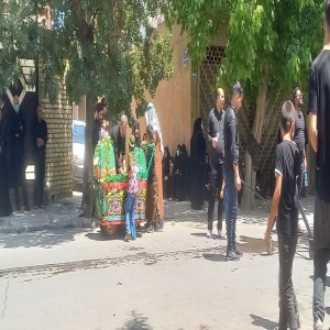 مراسم عزاداری روز عاشورا در بهار
