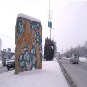 گزارش تصویری از فصل زمستان شهر زیبای بهار