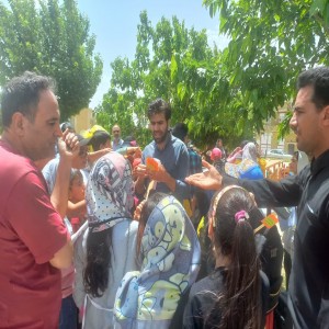 گزارش تصویری از برنامه‌ی سهم خانواده من در محیط زیست