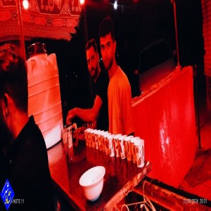 گزارش تصویری از فعالیت موکب شهید صانعی در روستای آبرومند در اربعین حسینی