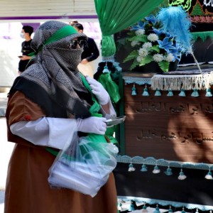 گزارش تصویری از مراسم روز شهادت امام سجاد(ع) در شهر بهار