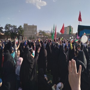 تصاویری از مراسم سرود سلام فرمانده