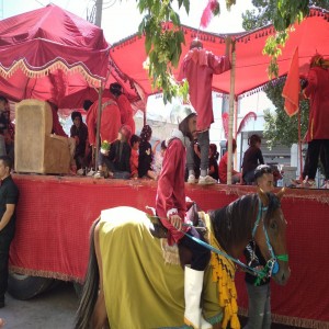 مراسم سومین روز از شهادت حضرت اباعبدالله الحسین(ع) در بهار
