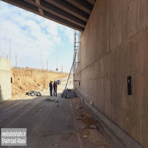 بازدید فرماندار از زیرگذر لالجین