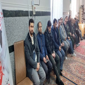 زنگ انقلاب با حضور مسئولین، مدیران و دانش آموزان در مدرسه دخترانه شهید سلیمانی در لالجین نواخته شد