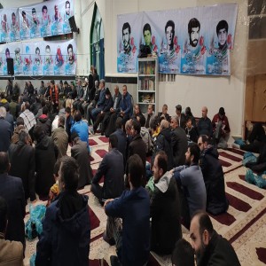 گزارش تصویری از مراسم یادواره ۱۱۰ شهید والامقام شهر لالجین و بزرگداشت شهدای امنیت، هم زمان با سالگرد شهادت سردار حاج قاسم سلیمانی