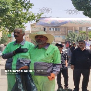 گزارش تصویری از حضور پرشور عزاداران حسینی صبح روز تاسوعا